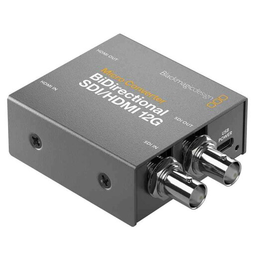 Blackmagic Design CONVBDC/SDI/HDMI12G/P Micro Converter BiDirect PSU(パワーサプライ付属) Blackmagic Design CONVBDC/SDI/HDMI12G/P Micro Converter BiDirect PSU(パワーサプライ付属)