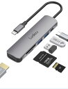 USB C ハブ アダプタ 6-in-1 Lvdou マルチポート U...(2)