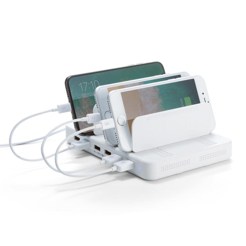 サンワダイレクト 充電ステーション 700-AC019W_020W