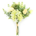 WillingYou オリジナル ブーケ 造花 はなたば フェイクフラワー 観葉植物 インテリア おしゃれ 飾り 母の日 プレゼント バラ チューリップ あじさ...