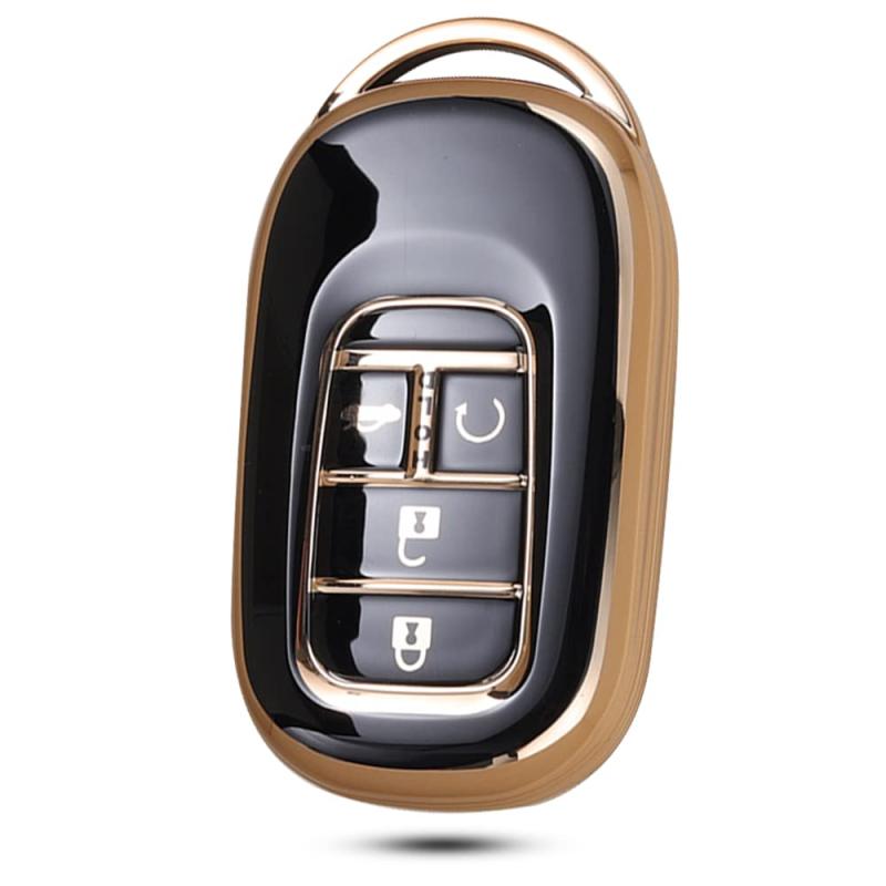 SANRILY HONDA向けの キーケース キーホルダー キーカバー キー保護 新型ヴェゼル ヴェゼル rv アクセサリー VEZELに適用する 保護 落ちにく
