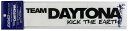 レイズ(Rays) TEAM DAYTONA KICK THE EARTH ステッカー No,31 W250mm×H50mm マットブラック 740402100000BK