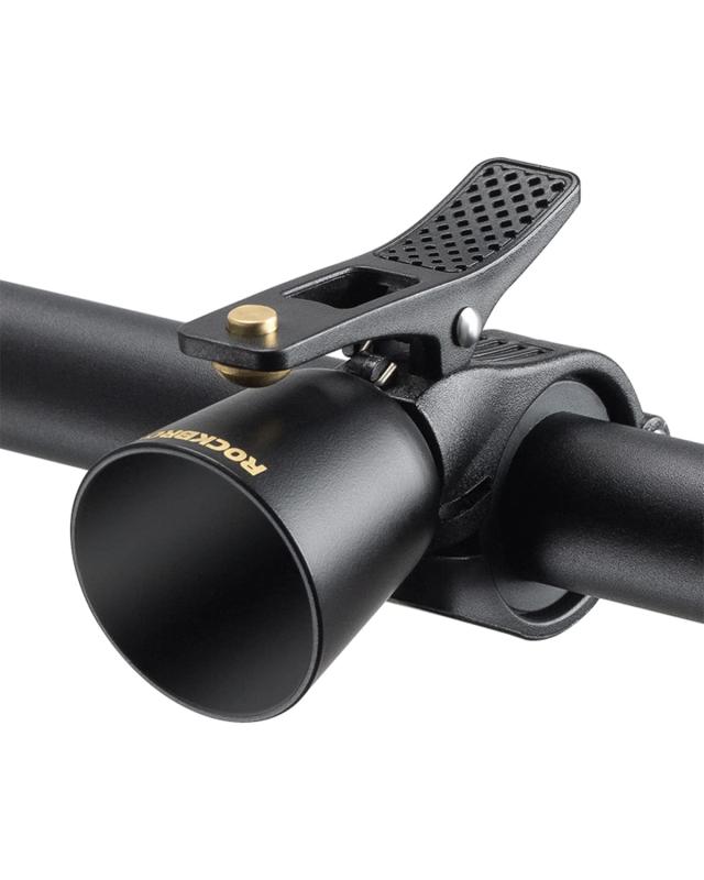 ROCKBROS 自転車 ベル 自転車ベル トロフィー型 軽量 大音量 爽やかな音色 銅合金製 撥水 ミニベル 大..