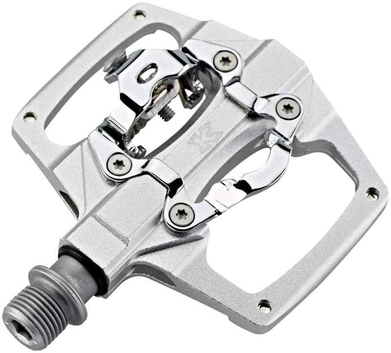 ケーシーエヌシー(KCNC) 自転車用 軽量 アルミ ビンディングペダル クリップレス プラットフォームペダ..