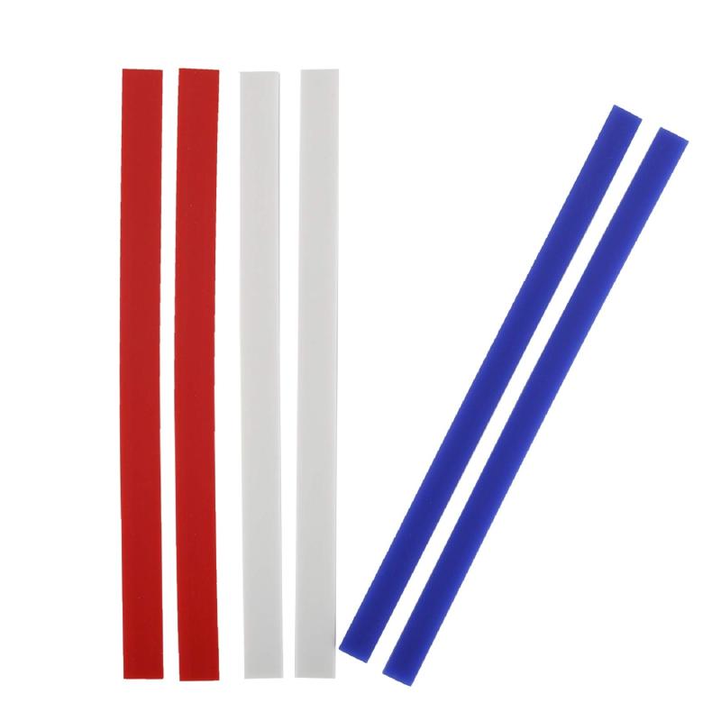 シリコーン製の生地の厚さを測定するバー 厚さ調節可能 めん棒バー ケーキ パスタ 餃子 ピザ お菓子作..