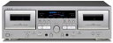 TEAC ダブルカセットデッキ W-1200(S)