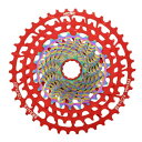 KCNC 12 Speed Road Cassette 9-42T, XG-1290 compatible, XDR hub compatible, Red, ...