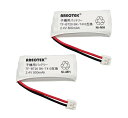 【2個セット】パイオニア対応 TF-BT20 TF-BT22 パナソニック対応 BK-T410 コードレスホン子機用電池パック 互換(2)