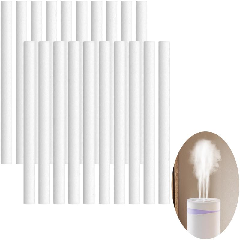 綿棒 加湿器専用 20本入り 0.8*20cm 加湿器 給水芯 給水芯棒 替え芯 交換フィルター 小型卓上 汎用品 ..