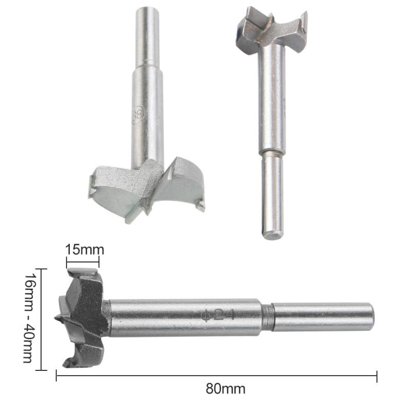 木工用 穴あけホールソー ボアビット 座グリドリル フォスナービット 座グリビット ホールソーセット 17本組