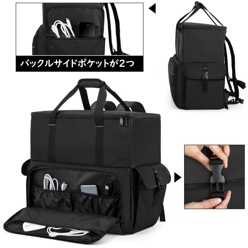 Trunab デスクトップキャリーケース デスクトップパソコン用キャリーバッグ PCタワー用バッグ デスクトップパソコン用キャリングケース 持ち運び