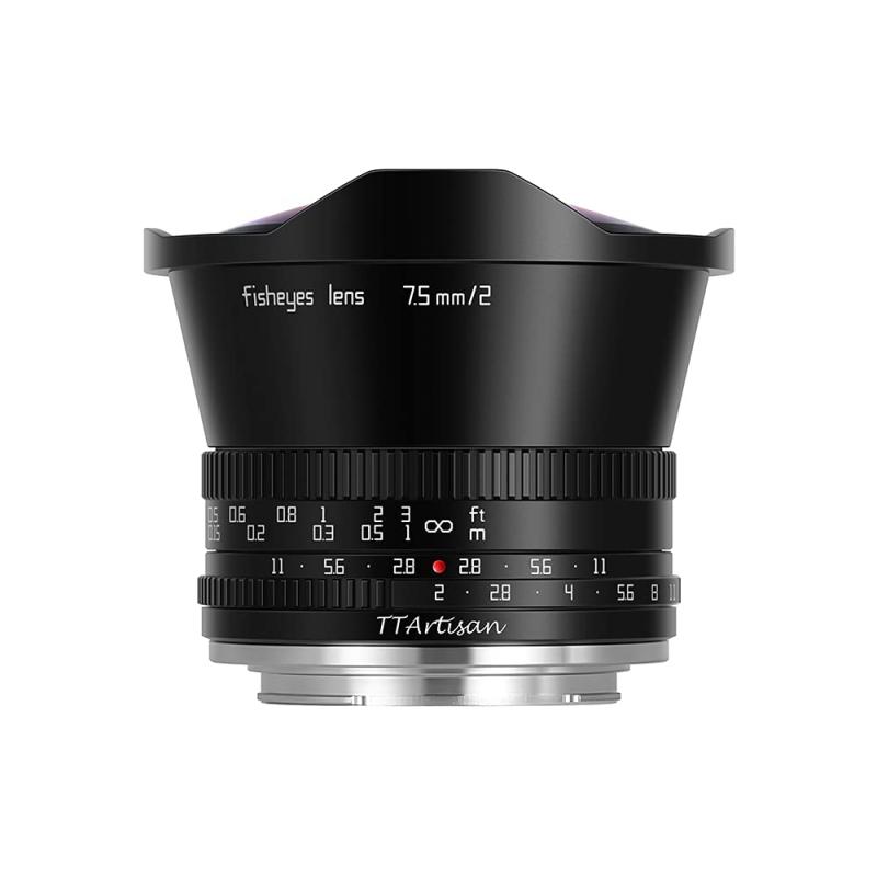 【2年付】TTArtisan 7.5mm F2.0 Fisheye レンズ