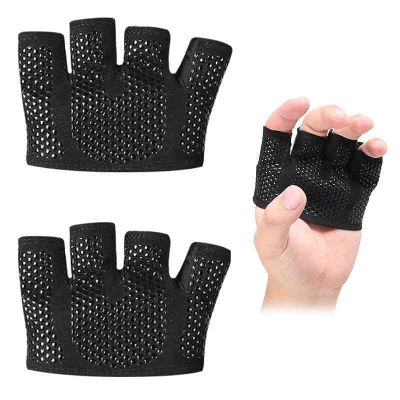 筋トレ トレーニンググローブ サイクリンググローブ ジム グローブ 左右ペアセット滑り止め 通気性 ウ..