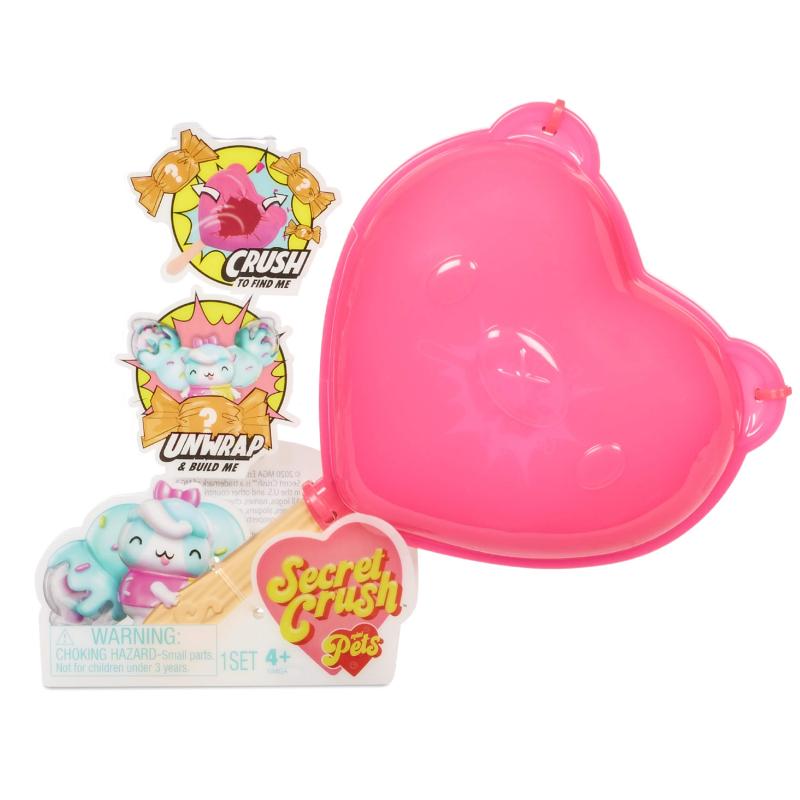 MGA Entertainment シークレットクラッシュ ミニペット – 押しつぶしてUNBOX スイートテーマのミニペット