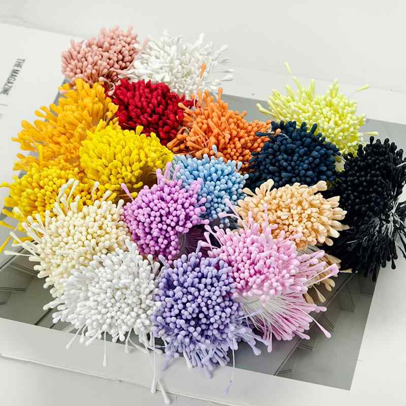 ヘアアクセサリー 花芯 飾り 2mm 丸頭 DIY 自作 材料 マット仕上げ 古風 デザイン ...