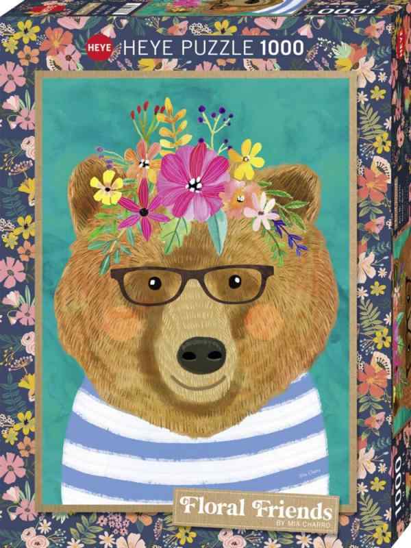 1000ピース HEYE Puzzle ヘイパズル Mia Charro : Gentle Bruin 50×70cm 29970