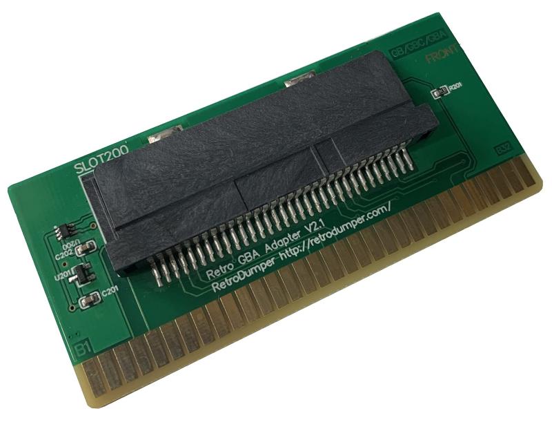 GAMEBANK-web.com 「GBAプラグインアダプター V2.1」【レトロベースダンパー別売り】/ ゲームボーイアドバンス レトロゲーム 吸い出しツール [1732