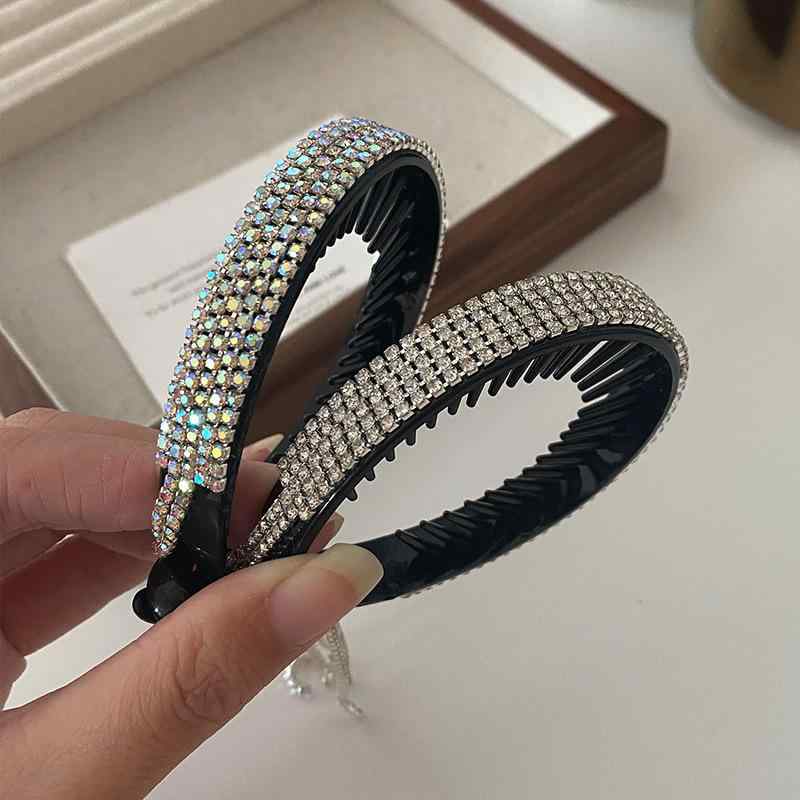 ・素材: ラインストーン・デザイン: 幾何学型・加工技術: ラインストーン埋め込み・カラー展開: カラフル、ホワイト・トレンド要素: フリンジ・スタイル: ins風・タイプ: 螺旋クリップ式・スタイル分類: 個性トレンド・カテゴリ: ヘッドドレス・サイズ: Lサイズ・トレンド要素分類: 幾何学