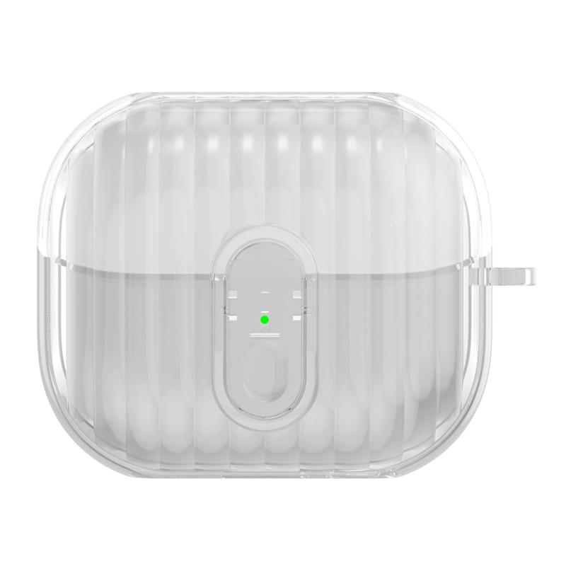 Galaxy Buds 3 Pro ケース, シリコン 保護ケース カバー ハンドトラップ付 衝撃や傷から 保護 イヤホン 収納ケース 対応 Galaxy Buds 3,Galaxy Buds3 Pro イヤホンケース対応機種：Galaxy Buds 3, Galaxy Buds3 Pro耐衝撃：Galaxy Buds 3, Galaxy Buds3 Pro本体全面を完全に保護します。キズ・汚れ防止：シリコンカバー表面は特殊な加工により、さらさらした手触りで、微々であるホコリが付きにくく、鮮やかな色合いが長持ちします。Galaxy Buds 3, Galaxy Buds3 Proの蓋を機の上に置いたときやカバンに入れる間に、他のモに傷がつきにくい設計になっております。撥水加工により、汚れなどがついてしまっても濡れた布でふくことができます。使い勝手：インジケータランプが見える窓(穴ではなく薄いシリコンだ)があるので、充電ケースのLEDライトの点灯が透けて確認可能です。また、リセットボタンの位置がGalaxy Buds 3, Galaxy Buds3 Proにピッタリフィットし、取り外さずにボタンをそのまま押すことができます。つけたまま充電：充電穴があるため、コネクターへアクセスも可能です。ケーブル用差込口にはカバーもついており、Galaxy Buds 3, Galaxy Buds3 Proのデザインを損なわず、ホコリの侵入を防ぎます。持ち運び便利：持ち運びしやすく、腰やカバンに装着できるカラビナをケース側面につけ、自宅でも旅行中でも持ち運びが便利です。取り外し可能なので、お好みのストラップなどをお使いいただけます