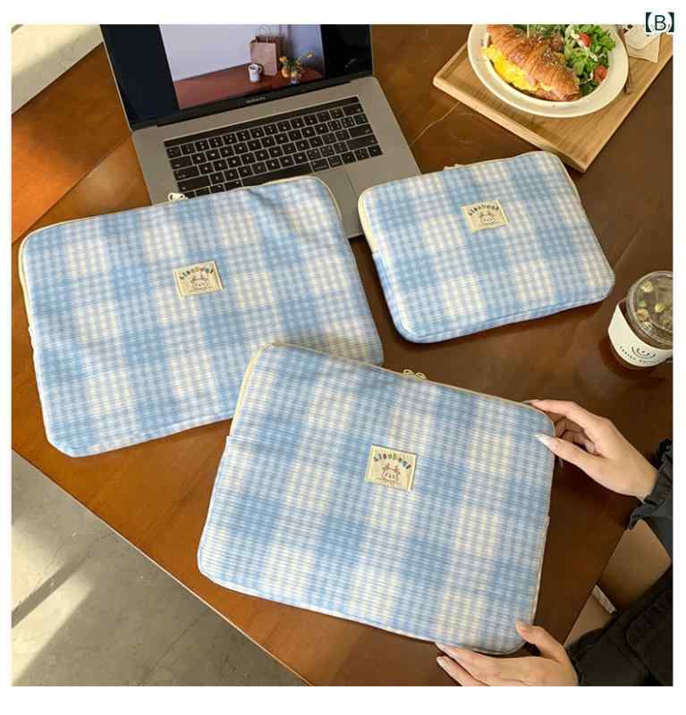 パソコンケース 男女兼用 タブレットケース インナーバッグ ノートパソコンバッグ 13インチ A4対応 撥水 防犯 防災 軽量 purebliss-10383149 pure bliss サンプル画像3