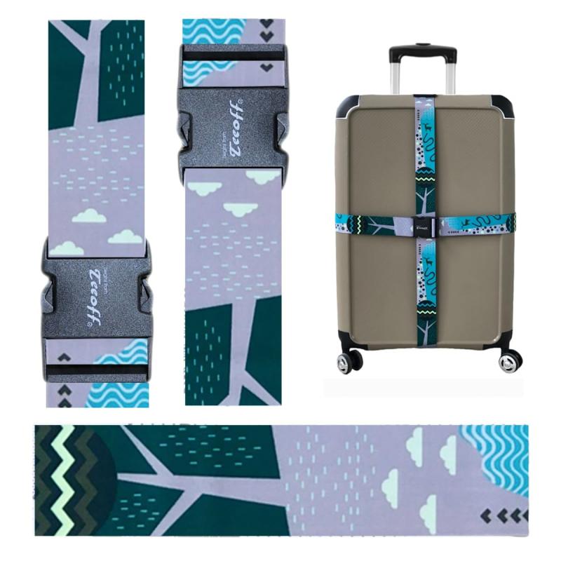 Teeoff Luggage Straps Suitcase Belts 荷物ストラップスーツケースベルトトラベルバッグアクセサリー調節可能な220CM purebliss-10435636 pure bliss パッケージ画像