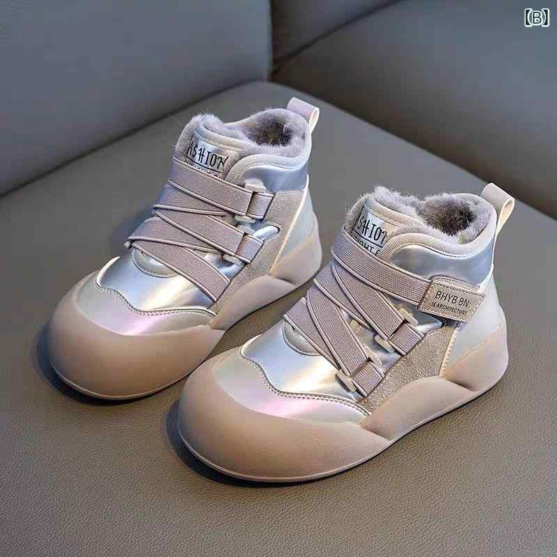 ブーツ キッズ 女の子 男の子 スノーブーツ 防水 裏起毛 防寒 あたたかい 子供 靴 ...