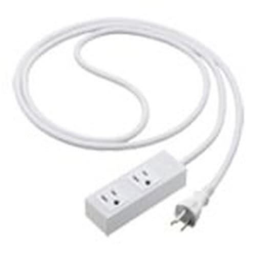 S-OAタップ 接地15A形 2コ口・マットホワイト 1mコード付 マグネット付 WCHS2512MW発売日:2022年07月21日型番:WCHS2512MW