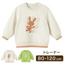 トレーナー スウェット 長袖 柔らかい 綿 綿100% コットン 洋服 キッズ服 ベビー服 ベビー キッズ 女の子 男の子 出産祝い 子供 子ども 保育園 幼稚...