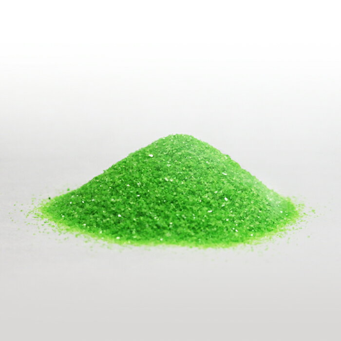 カラーサンド ★&#9318;抹茶グリーン(30g）　カラーサンド　サンド　砂　sand　グリーン　緑　green　キャンドル　ジェル　candle ろうそく 材料　模型　ジオラマ　手作り　自由研究