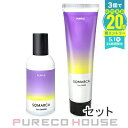 ホーユー ソマルカ カラーシャンプー パープル 150ml + カラーチャージ パープル 130g 【セット】【メール便は使えません】