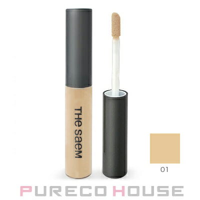 【メール便可】the SAEM(ザ セム) カバーパーフェクションチップコンシーラー 6.5g #01 クリアベージュ