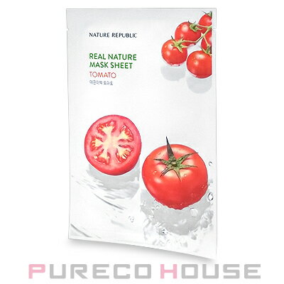 【メール便可】NATURE REPUBLIC（ネイチャーリパブリック） リアル ネイチャー マスク シート #トマトのサムネイル