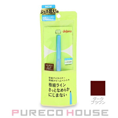 なめらかなのに、にじまない極細クリームペンシル。直径1.5mmの超極細芯を採用。テクニック要らずで、さっと簡単に極細ラインが描けます。目のキワやまつげの間、目じりなど細かいところも描きやすい。密着成分が描いたラインをしっかりコート。だから皮脂・汗・涙・こすれに強い。スーパーウォータープルーフタイプでにじまない。●色番：ダーク ブラウン深みと優しさ◆非常に柔らかい芯なので出しすぎると折れることがあります。1mmを目安に出してご使用ください。メーカー：imju(イミュ)原産国：日本広告文責:株式会社 プレコハウス086-241-3800区分:化粧品【メール便可】imju(イミュ) デジャヴュ ラスティンファインE 極細クリーム ペンシル #ダークブラウン