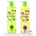 サニープレイス ナノサプリ クレンジング シャンプー グリーンアップル 1000ml + エッセンストリートメント グリーンアップル 1000ml 【セット】【メール便は使えません】