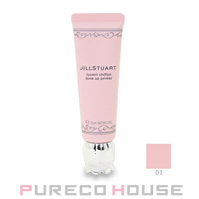 【メール便可】JILL STUART(ジル スチュアート) ルーセントシフォン トーンアップ プライマー 30g #01 fancy tulle【訳ありCランク...