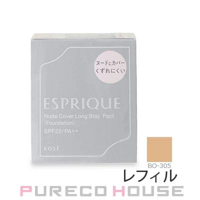 【メール便可】コーセー エスプリーク ヌードカバー ロングステイ パクト (ファンデーション) (レフィル) SPF22・PA++ 9g #BO-305 ベージュオークル