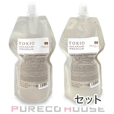 TOKIO (トキオ) IE インカラミ プレミアム シャンプー 700ml レフィル + トリートメント 700g レフィル 【セット】【メール便は使えません】