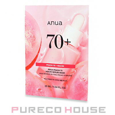 【メール便可】Anua(アヌア) 桃 70 ナイアシンアミド シートマスク 25mlのサムネイル