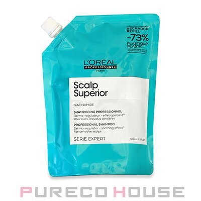 ロレアル プロフェッショナル セリエ エクスパート スカルプ スーペリア シャンプー 500ml レフィル【メール便は使えません】