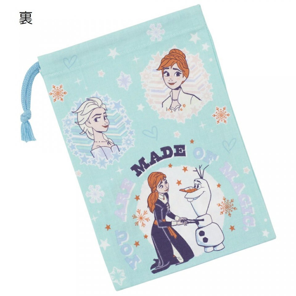 コップ袋　KB62　Disney　ディズニー　アナと雪の女王22　スケーター　通園通学グ...