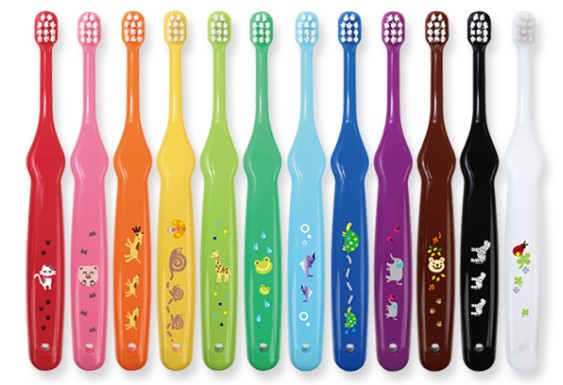 ラピス LA-110 LA-210 ハッピーカラー ジュニア 乳幼児 6本 子ども用 歯ブラシ ア...
