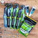 【キセキのGReeeeNセット♪】 【メール便送料無料!】3列ヘッドラバーグリップ長極細毛ハブラシ 4本 フロス SP-Tジェル2本 やわらかめ/ふつう/かため【メール便対応1セットまで】