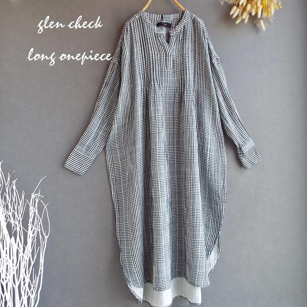 注目ショップ 楽天市場】グレンチェック シャツワンピの通販 服&ファッション小物