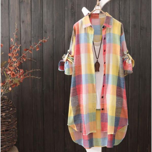 大きいサイズワンピースチュニックチ...