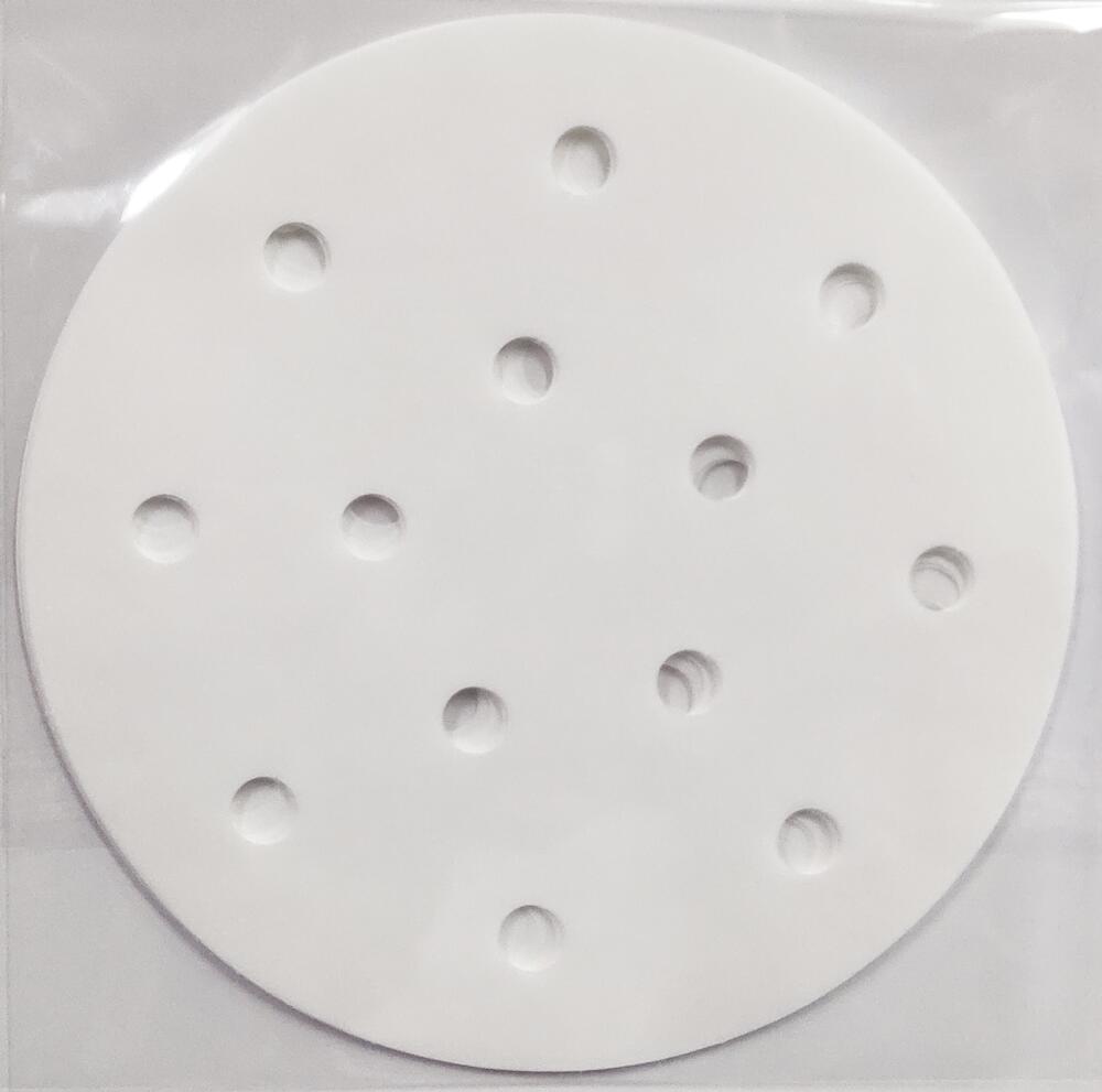 蒸し器用 厨房 食品用 中華セイロ用紙 点心調理用紙 クッキングシート 穴あき丸型