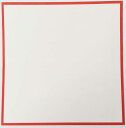 敷紙 赤枠 厚口 4号 100枚入 12×12センチ(3)