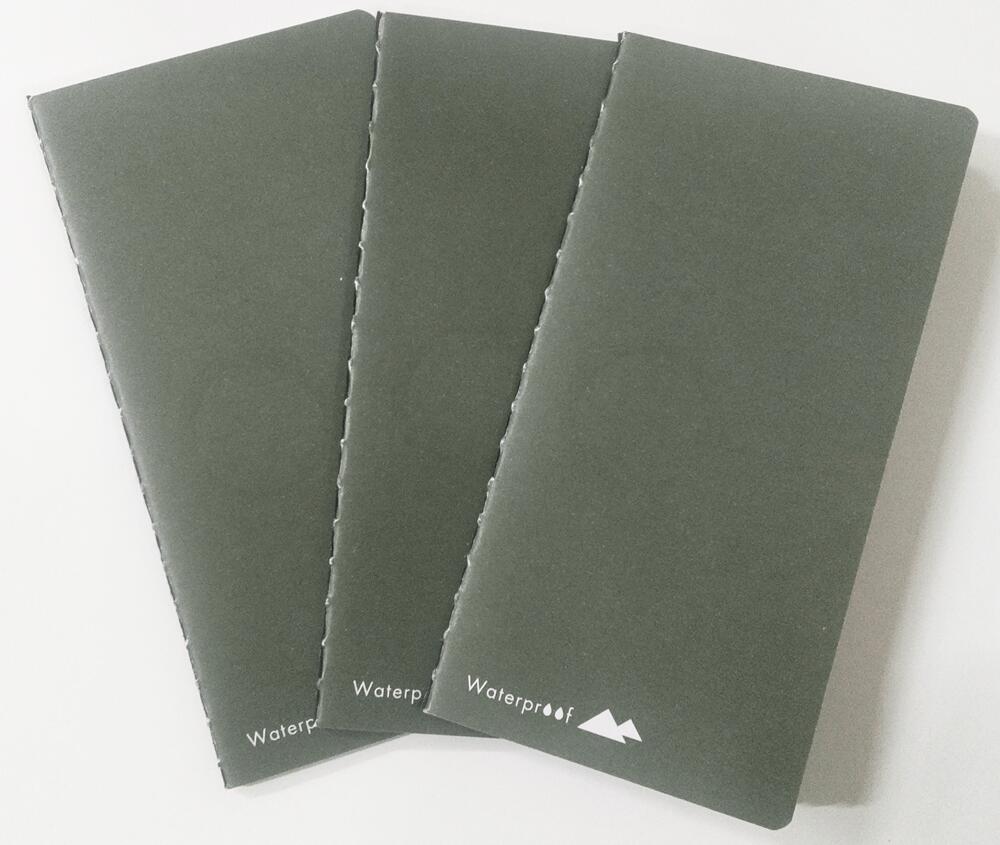 耐水ノート 山登り ハイキング 3冊入 サイズ 70×140