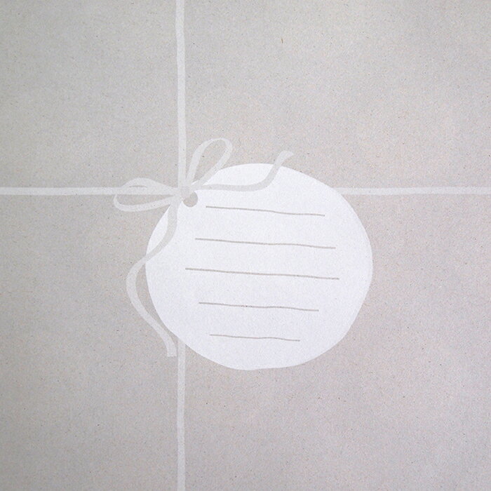 包装紙 おしゃれ ラッピングペーパー かわいい水玉メッセージ 2