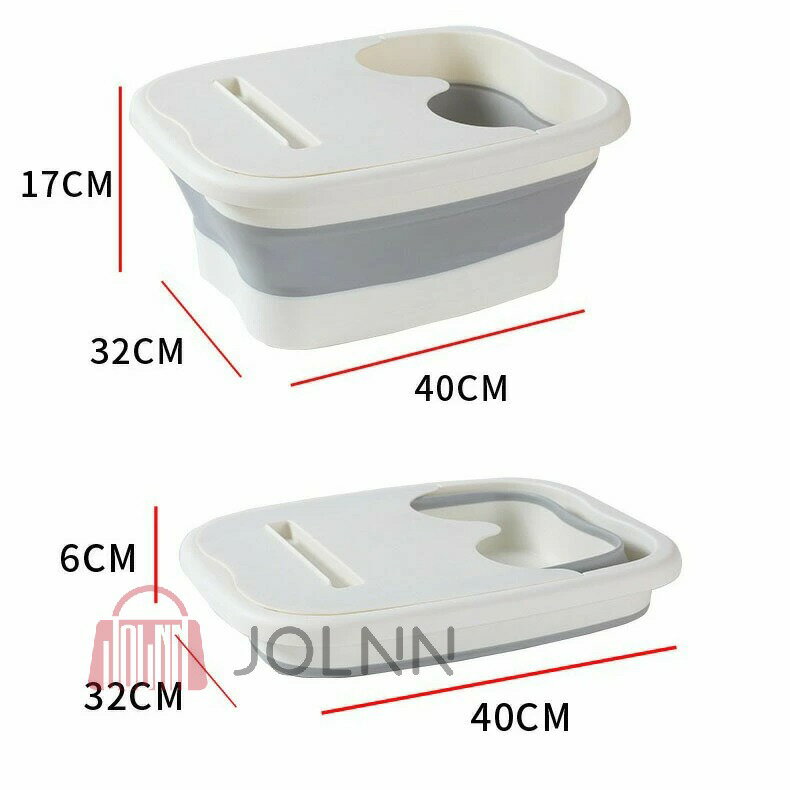 フットバス 保温 足浴器 折りたたみ フットケア 蓋付き リラックス フットバスボウル 足湯 足湯バケツ 足つぼマット 自宅 家庭用 足浴 冷え対策 ホワイト グリーン ピンク