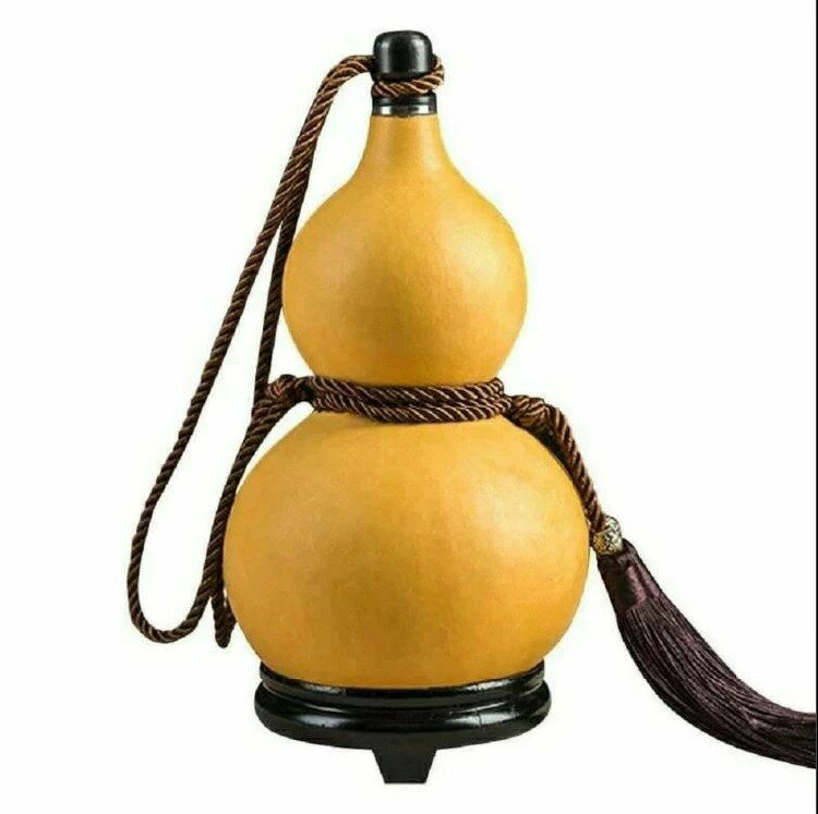 葫芦 お酒 ひょうたん 水筒 ヒップフラスコ オリジナルのひょうたんの色を、美しく、耐久性のある レトロなスタイル、軽量で、香り高いワインを充填することができますフラゴン自然な成長、異なる形状 (500/750ml)